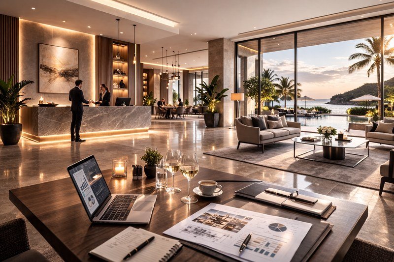 Hôtellerie de luxe — conseil & design